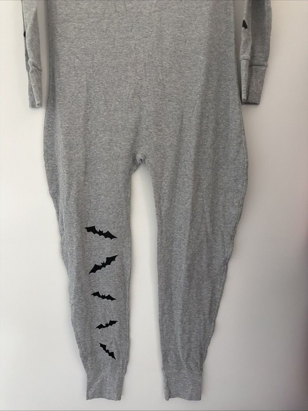 Pink Victoria’s Secret Bats Thermal One Piece XL Spoiled Bat Grey Sexy Halloween - Picture 5 of 16